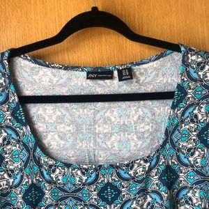 Jones New York short sleeve blouse. 1X.